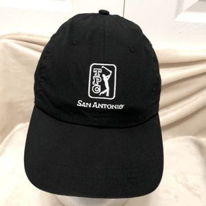 NWOT Ahead Lightweight Classic Cut Men’s Black “TPC San Antonio” Golf Hat